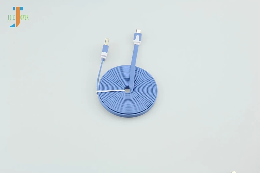 300 шт./лот высокоскоростной USB кабельная Лапша плоский Micro USB кабель для синхронизации данных для iPhone ipad huawei Xiaomi mi4 1m 2m 3m