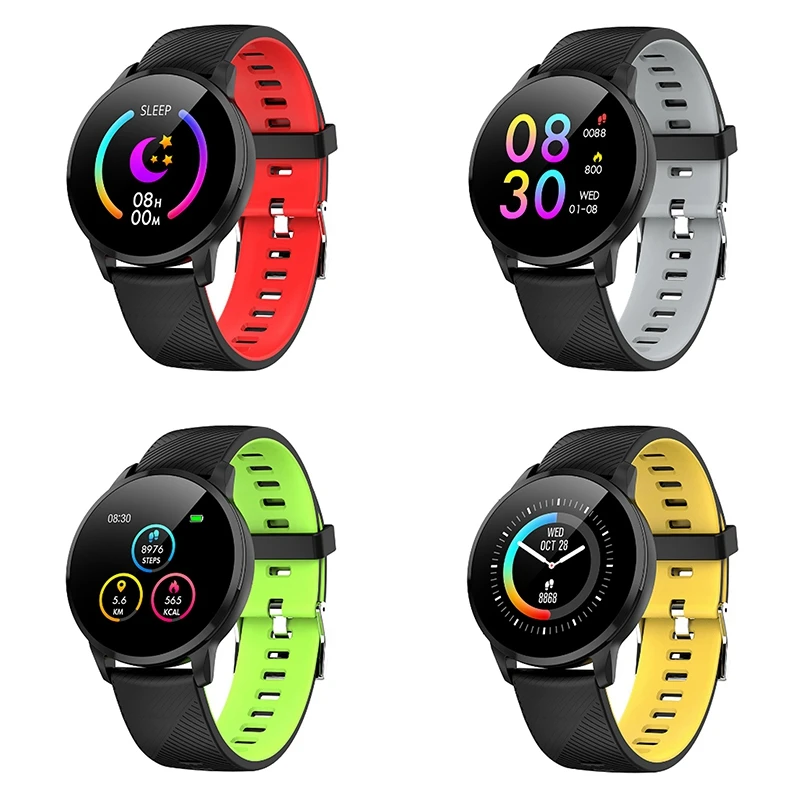 FULL-CY16 Смарт-часы-браслет с Bluetooth, пульсометр, монитор артериального давления, многофункциональные спортивные браслеты, умные часы для IOS