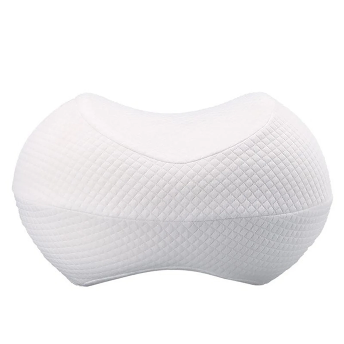 White Olive-shape Ортопедический пенный наполнитель с эффектом памяти подушка до колена 3D воздушный слой дышащая подушка для ног Подушка для кровати Утягивающие колготки для беременных облегчение боли Подушка для сна - Цвет: White Olive-shape