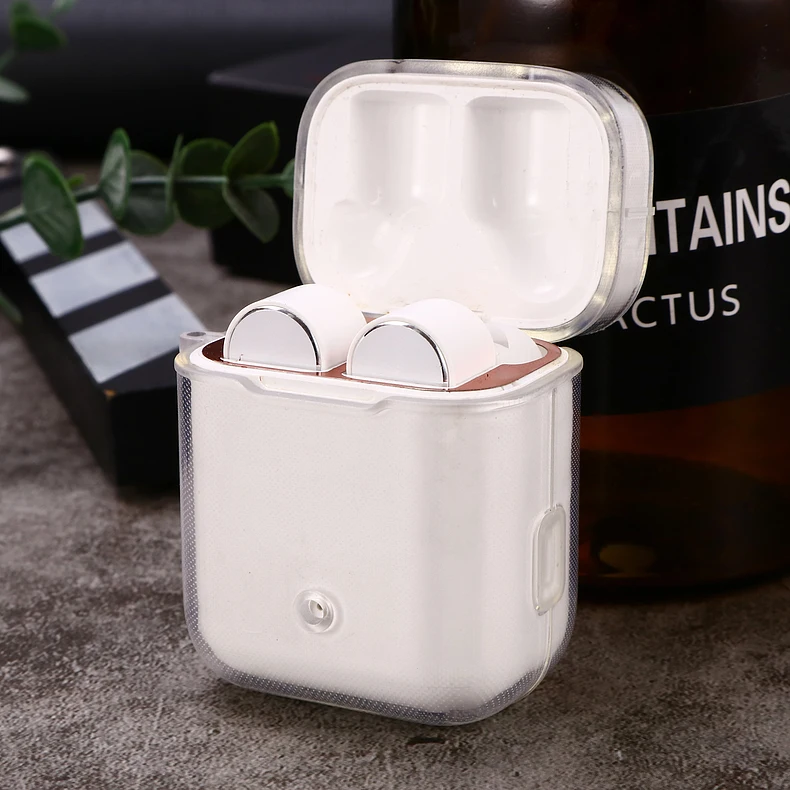 Прозрачный чехол для Xiao mi AirDots Pro, прозрачный силиконовый защитный чехол для Xiaomi mi Air, беспроводной чехол для наушников