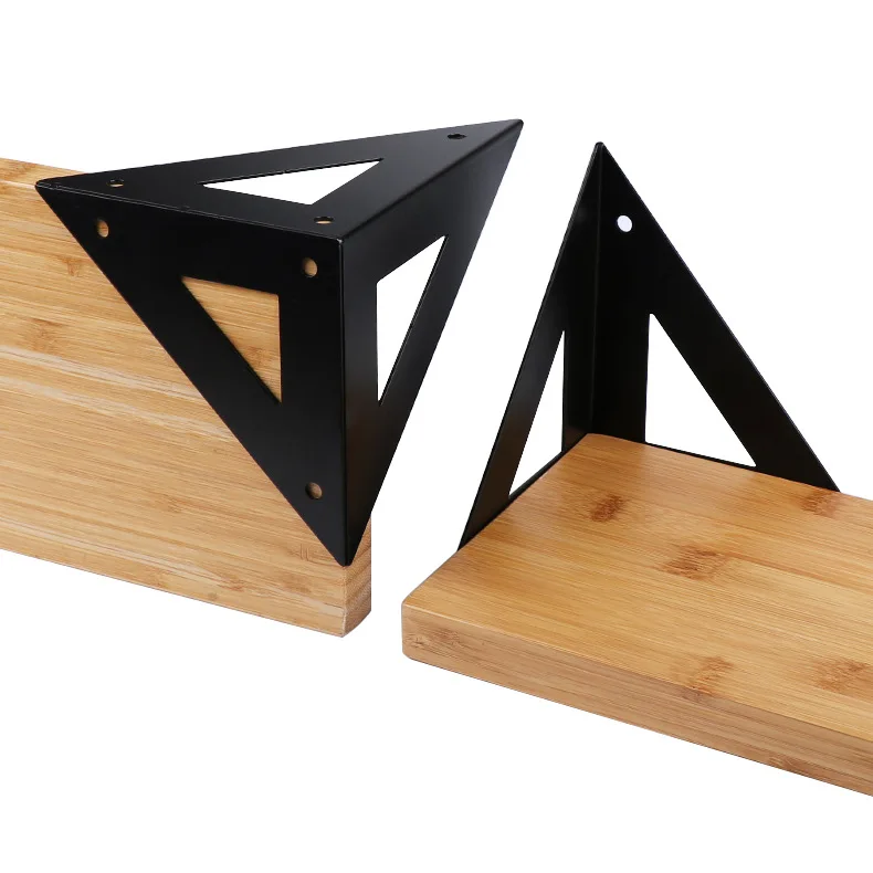 triângulo prateleira flutuante plataforma de armazenamento de