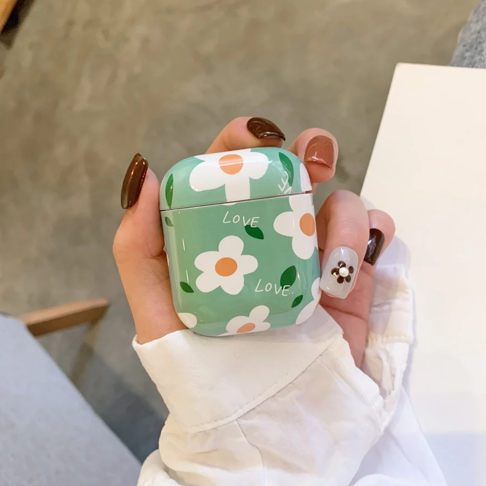 304A1 Wireless Bluetooth Headphone Case For Airpods 2 Case Luxury Avocado Case Protection Cover For Apple Air Pods Earpods Accessories - Цвет: 304A1