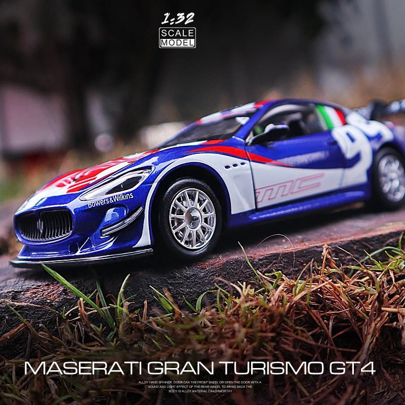Имитация Martha GT4 латти сплав модель автомобиля 1:32 Акустооптическая Детская игрушка автомобиль сплав модель автомобиля