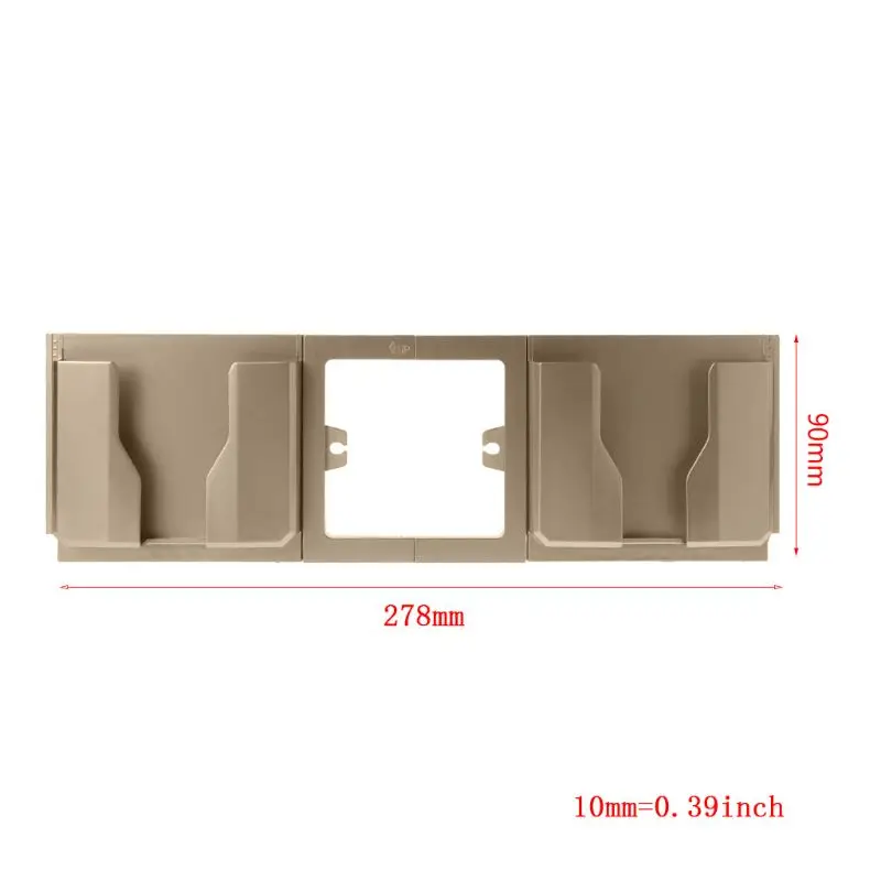 Розетка, настенный держатель для телефона, кронштейн, Двойная зарядка, зарядное устройство, подставка, крепление, полка для дома, подставка, крепление, поддержка зарядки, коробка для хранения