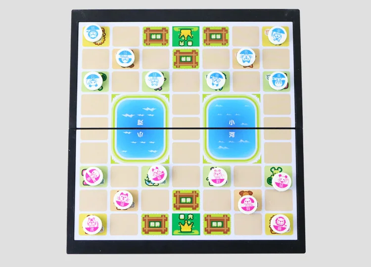 Singularity второй элемент магнит животное Checker дети родитель и ребенок обучающая игра шахматы портативный складной шахматная доска