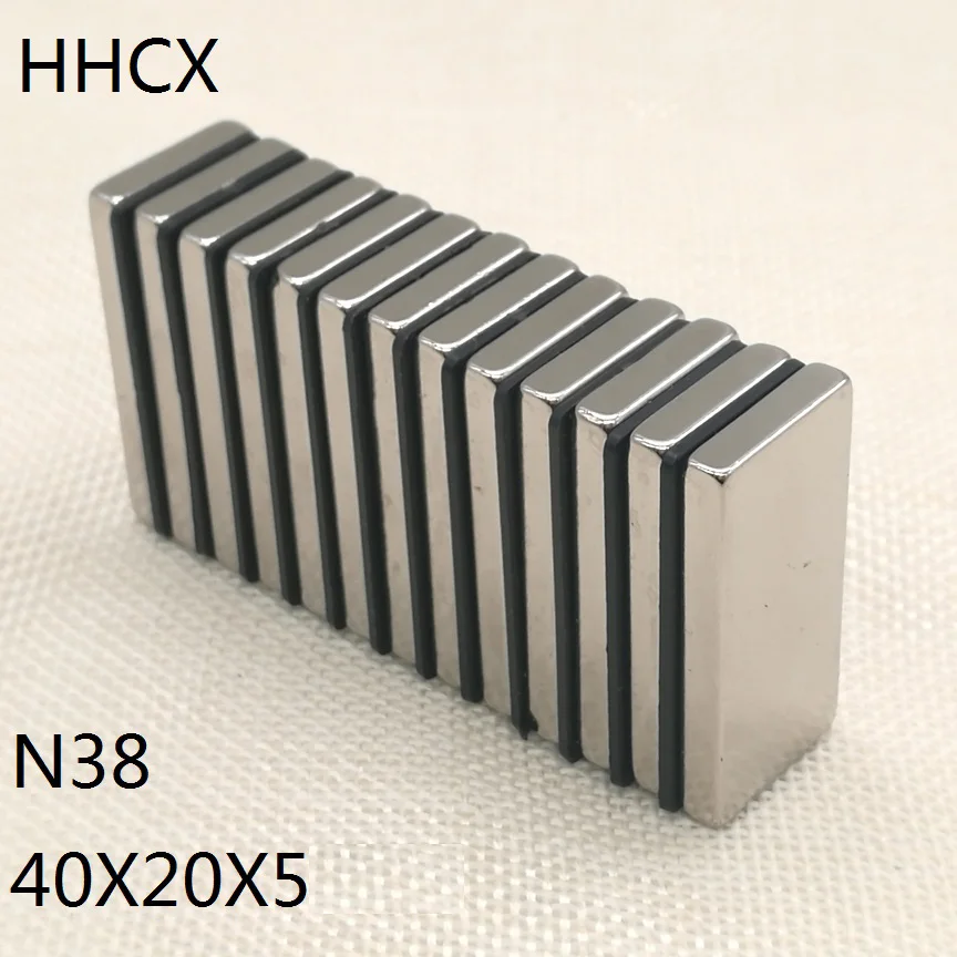 Super Strong Magnets Block Cuboid 30x10 x5 mm Rare Earth Neodymium N35 1Pc ♫ 