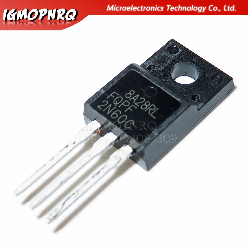 10 Pezzi MOSFET Di Potenza 2N60 Canale N - 2A 600V Bassa Carica Di Gate TO-251