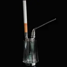 HwPopular бутылка водопровод переносной мини-кальян табак для кальяна курительные аксессуары для трубок подарок здоровья металлическая трубка Новинка