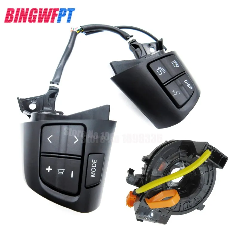 Высококачественный переключатель управления рулем для TOYOTA COROLLA ADE150 NDE150 NRE150 ZZE150 2007-2013 84250-02230 8425002230 - Цвет: Black-switch-cable