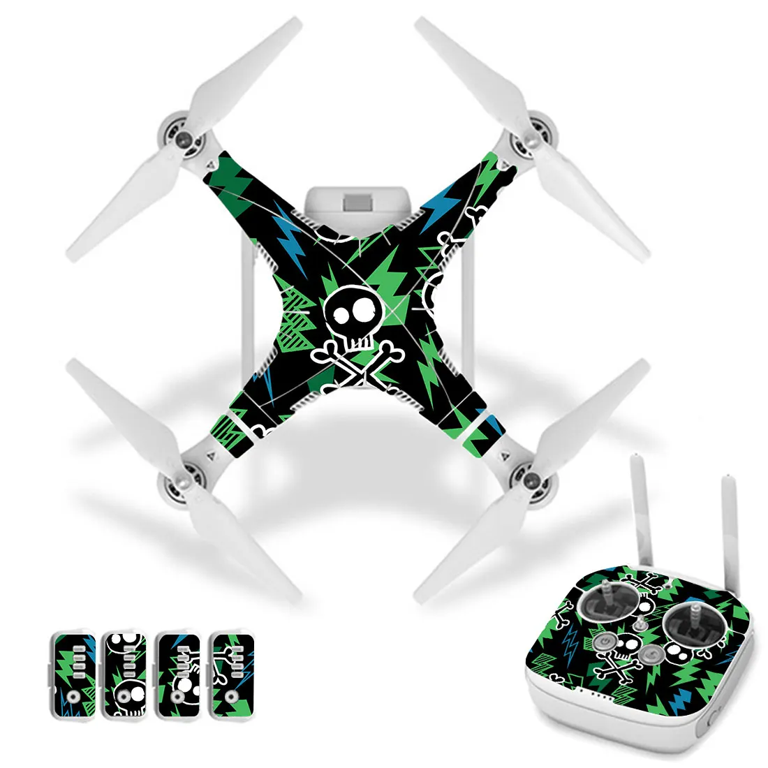 

Cool Illustration Style Vinyl Skin Sticker for DJI Phantom 3 Drone And Remote Controller 0061