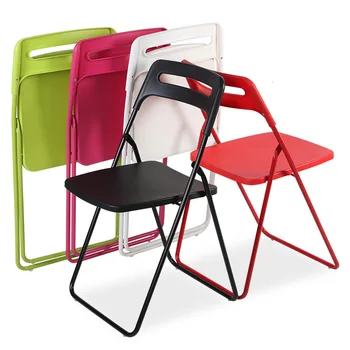 

Northern Europe Simple And Easy Plastic Folding Chair Chair Leisure Time Home Computer Chair Staff Member Chair
