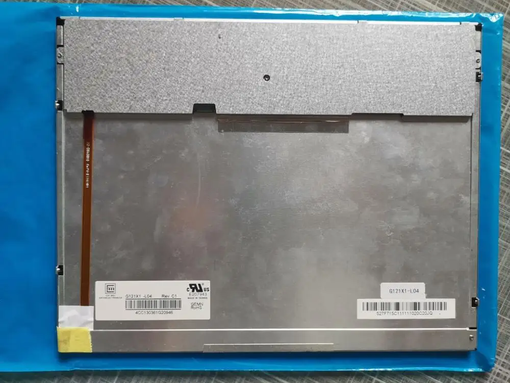 12.1 inch TFT LCD screen G121S1-L01 G121S1-L02