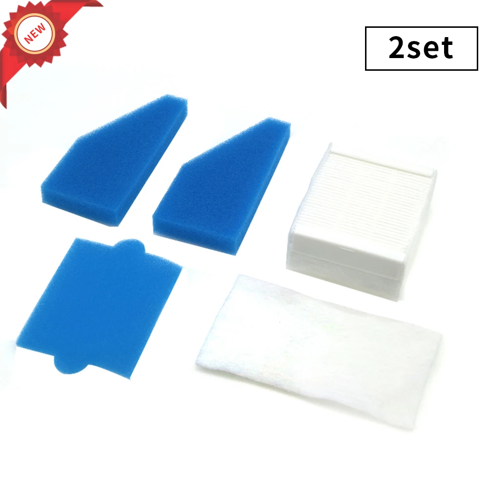 2 набора фильтров для пылесосов Thomas Aqua + Multi Clean X8 Parquet Pet & Family Perfect Air Animal Pure|Запчасти