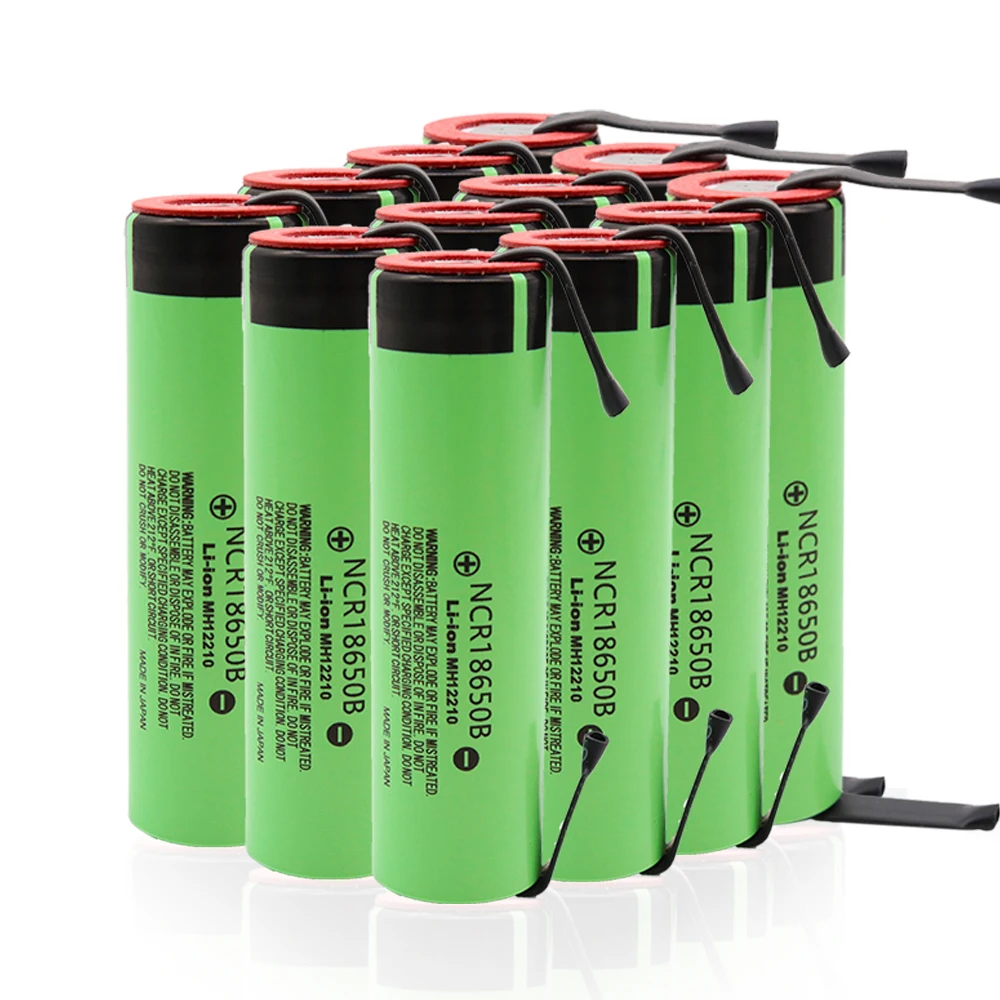 Оригинал высокое capacity18650 батарея NCR18650B 3 7 V 3400 мА/ч 18650 перезаряжаемый аккумулятор +