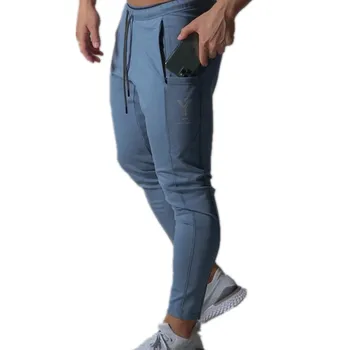 

New Jogging Pants Men Sport Sweatpants Running Pants Men Joggers Cotton Trackpants Slim Fit Pants Bodybuilding Trouser Gymspants