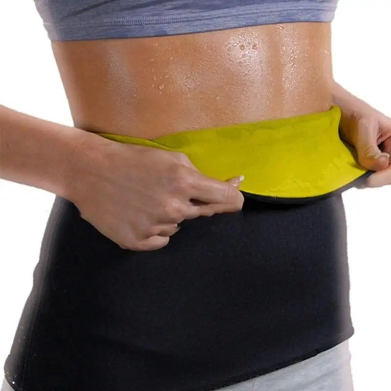 Hot sale Waist Trainer Neoprene Belt Sauna Sweat Body Shaper Tummy Control Girdle Corset slimming belt for women gym accessories |