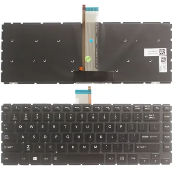 

NEW US Laptop Keyboard for Toshiba Satellite E45-B E45D-B E45t-B E40-B E40D-B E40t-B US Keyboard Backlit NO Frame