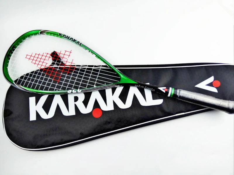 SLC официальный Karakal карбоновый сквош ракетки для мужчин с струнным мешком ракетка