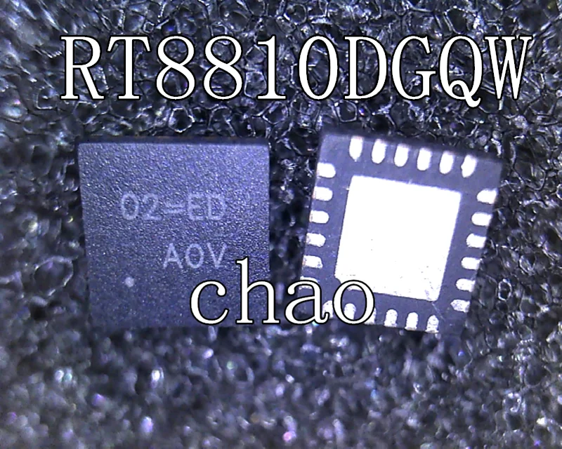5 шт./лот RT8810DGQW RT8810D 02 = EE 02 = EF 02 = QFN24