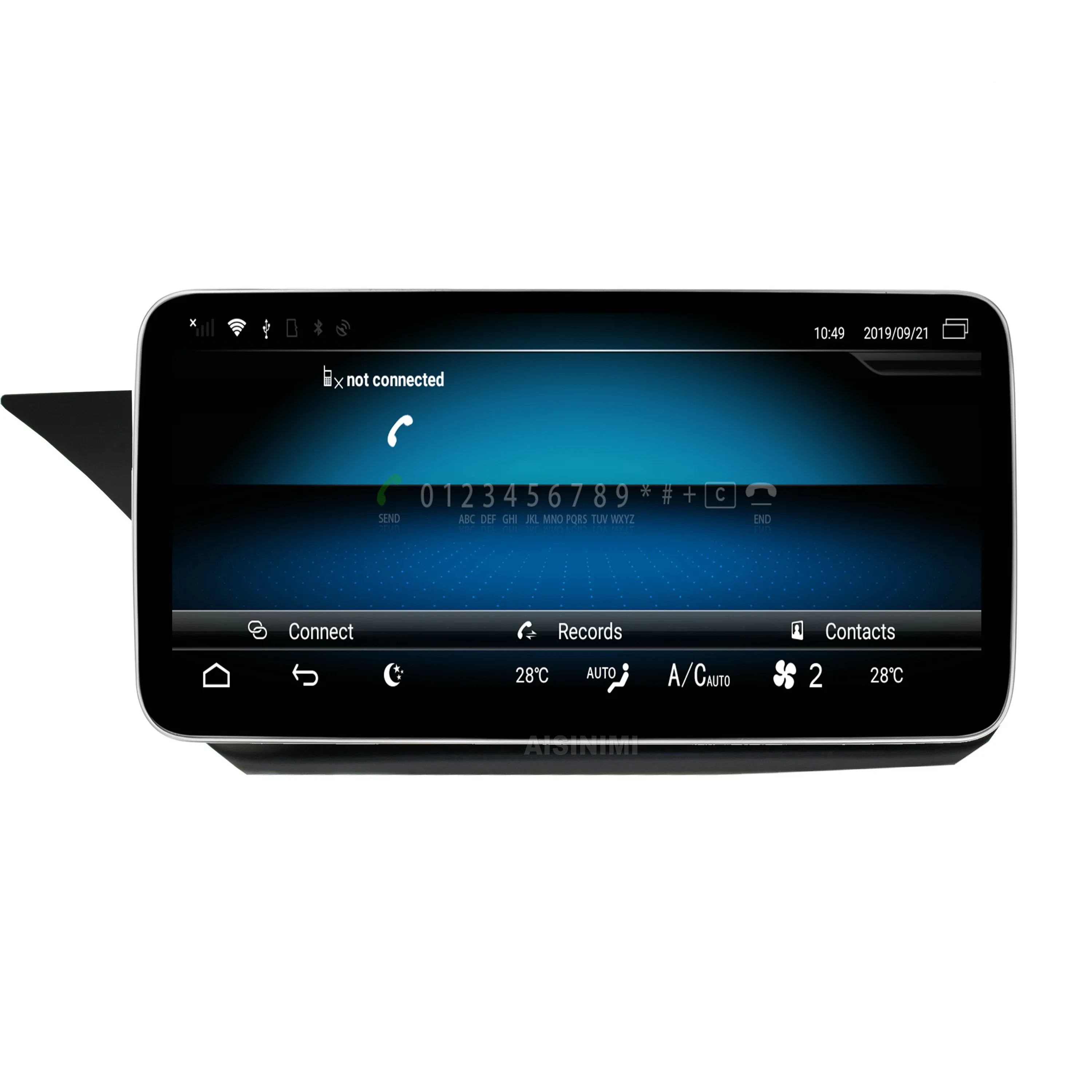 Android 8,1 автомобильный Dvd Navi плеер для Benz E class 2 двери купе C207 A207 автомобильный монитор аудио gps стерео Авто все в одном