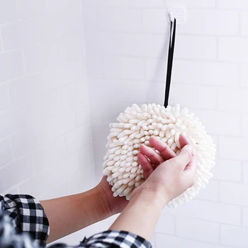 

NEW Wipe hands towel ball Super absorbent fast drying with Loop soft to the touch Prevent bacterial growth health for child