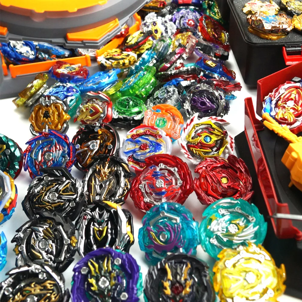 Beyblades Burst Turbo Spinning Top Plastic Bey Blade 4D Set Battle