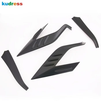 

For Toyota RAV4 RAV 4 2019 2020 Carbon Fiber Chrome Rear Light Lamp Protector Frames Taillight Cover Trim Car Styling