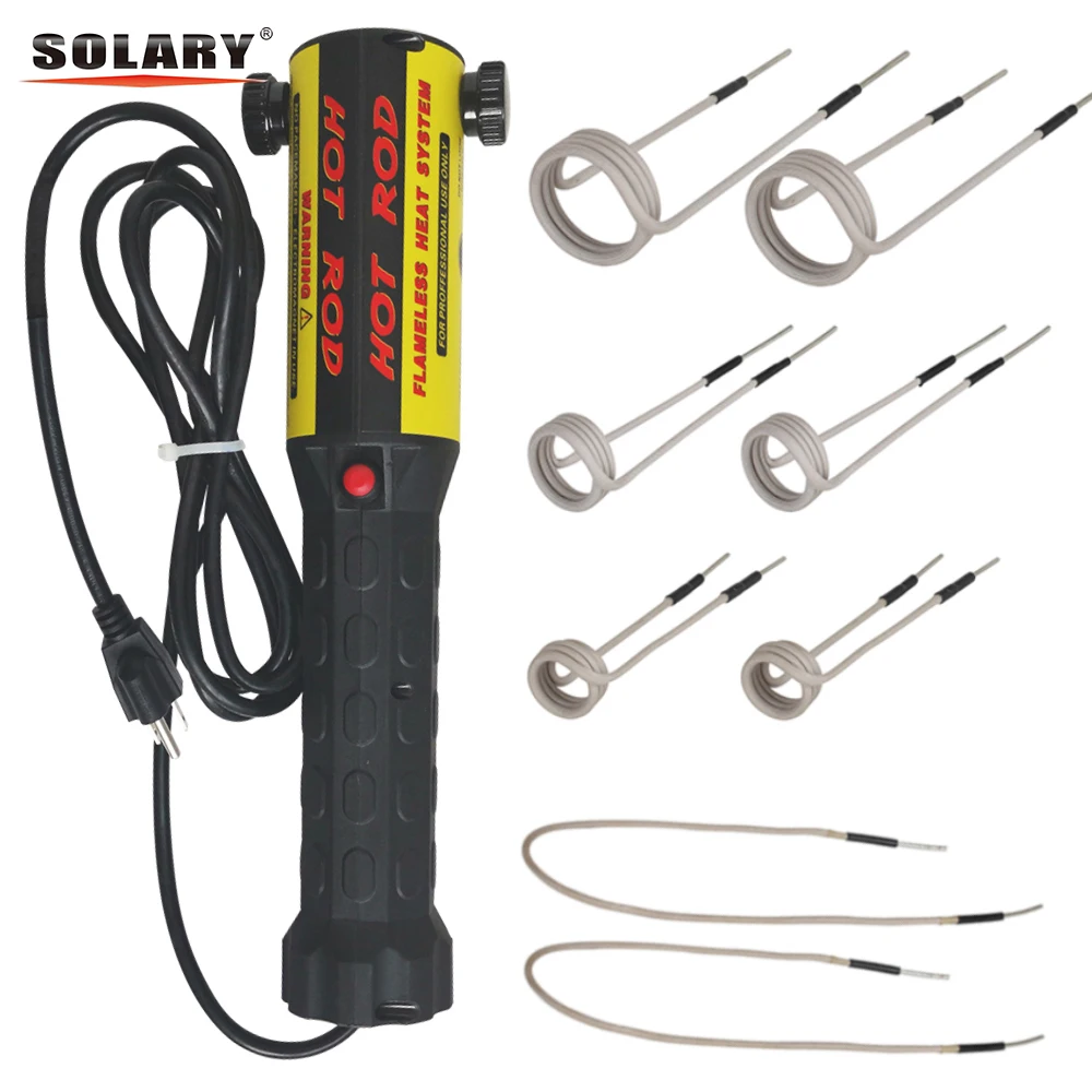 

2020 New Magnetic Induction Heater with 8 Coils Bolt Heat Remover Tool Kit Screw Tool Bolt Remover Repair Machine Tool