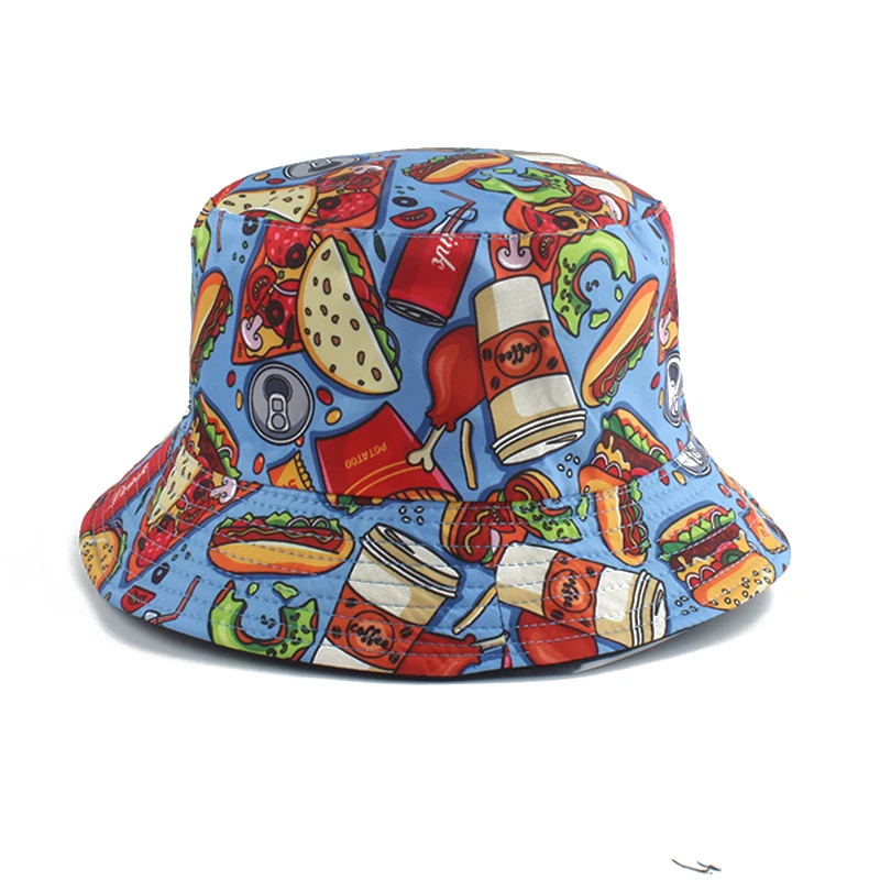 Panama Bucket Hat Men Women Summer 
