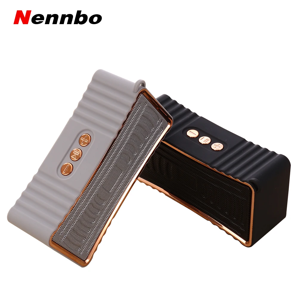 F4 Bluetooth Speaker Portable Wireless Music Column With microphone Support TF Card FM Radio U disk playback For Mobile phone