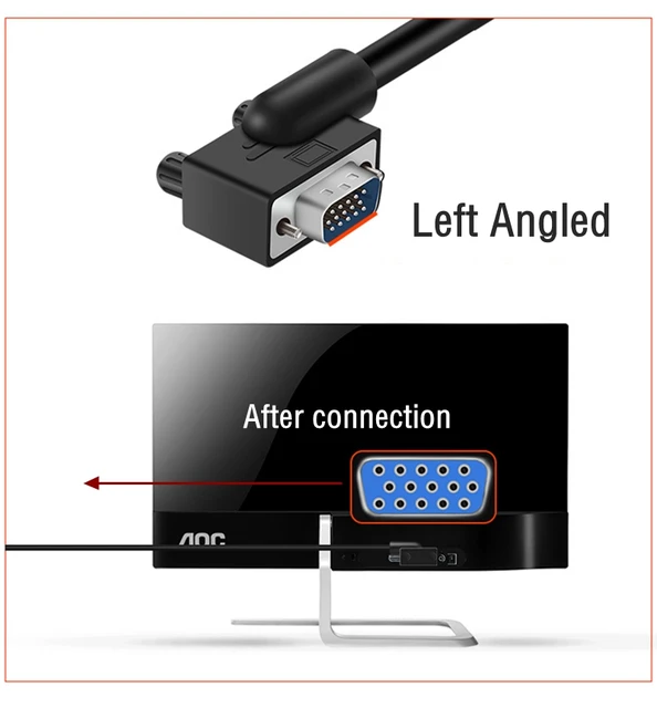 Cavo SVGA Maschio-Maschio 20 Metri - Alta Qualità, Schermato, Per Monitor E Proiettori - Foto 7