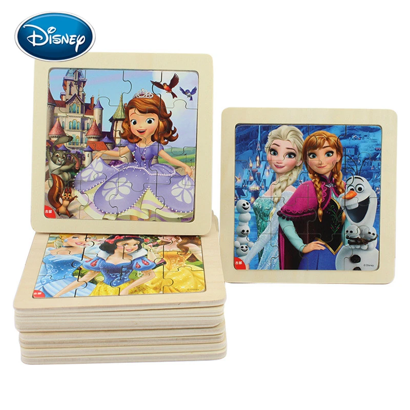 disney princess wooden puzzle