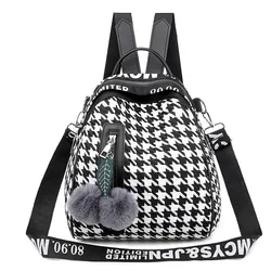 2021 Oxford  Backpack Waterproof Female Outdoor Sports Travel Bag Anti-theft Zipper Shell School Bag Girl Student Shoulder Bag