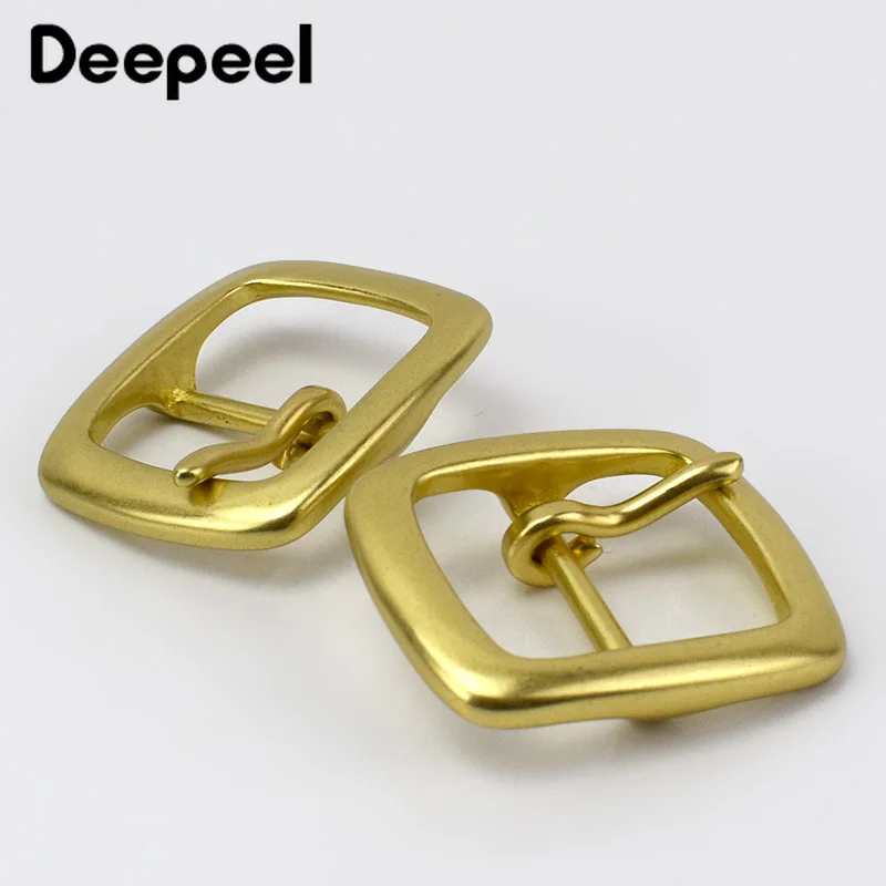 Deepeel 1 шт. 35 мм чистая медь латунь пряжка ремень головка для 33 34 пояс сделай сам