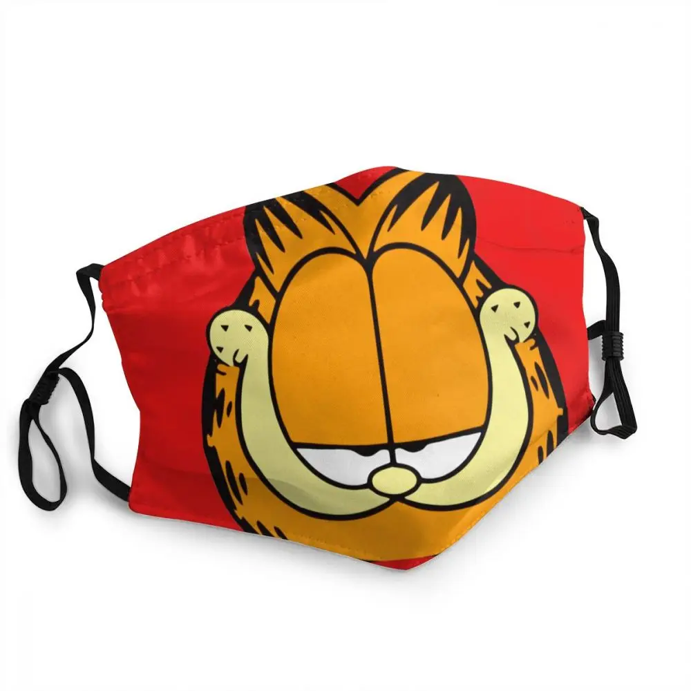 Garfield I Hate Mondays одноразовая маска для лица забавная кошачья противодымчатая