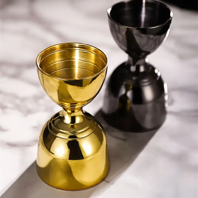 Aixiangru Indian Measuring Cup Bubble Tea Jigger Professional Bar Bartender Tools Stainless Steel 30 ml 60ml stainless steel measuring cups measuring jigger