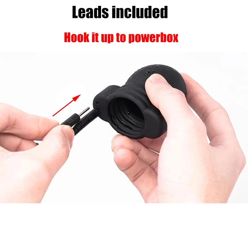 E-Stim Penis Head Teaser Electro Stimulation Shock Glans Trainer Massage Cup Penis Stimulator Delay Sex Toy for Men Masturbation electro sex toys electric sex toys
