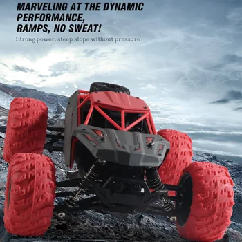 

Kids Gift High Speed Mini All Terrain 1:14 2.4GHz 4WD USB Charging Adults RC Car Beginner Electric Vehicle Waterproof Toys