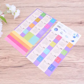 

10 Sets 2020 Premium Convenient Calendar Sticker for Notebook Schedule Plan