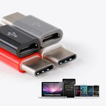 USB 3,1 type-C штекер для Micro USB Женский USB-C кабель адаптер Тип C конвертер для Macbook OPPO VIVO samsung huawei ChromeBook