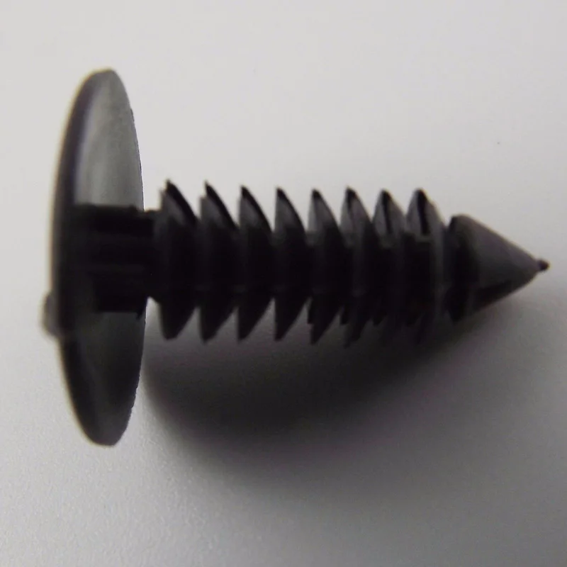 100x Универсальный Fit пластиковые заклепки 8 мм авто крепеж бампер Push Pin клип набор