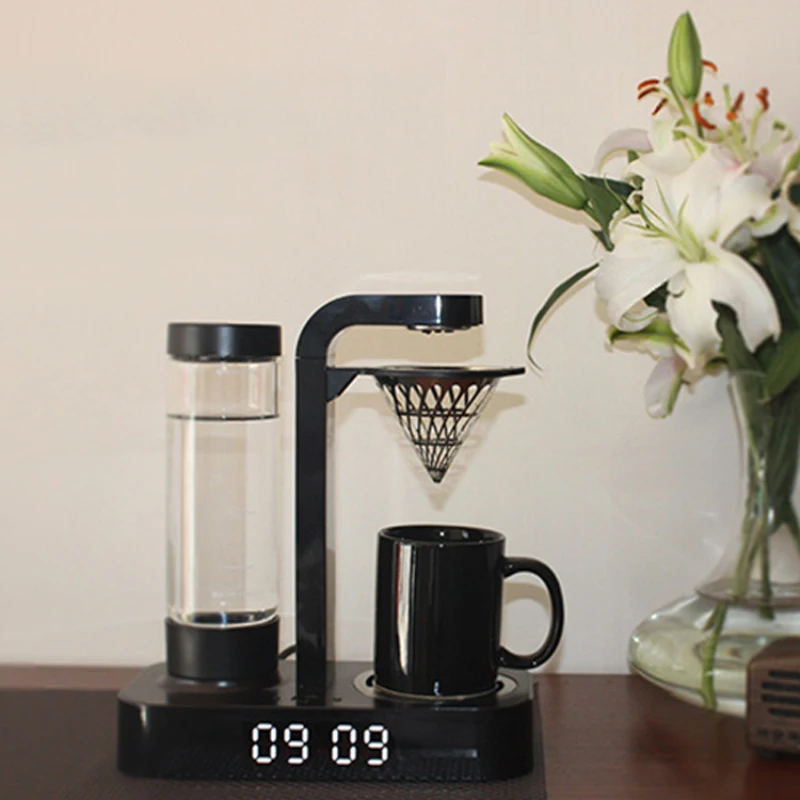 220V/600W Drip Type Hand Coffee Maker CM-602 Home Coffee Machine Automatic Clock Small Tea Maker