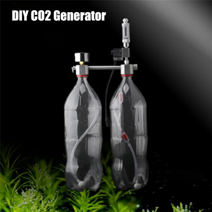 Decdeal Taza Medidora y Embudo para Kit de Sistema de Generador de CO2 de Acuario DIY para Peces 