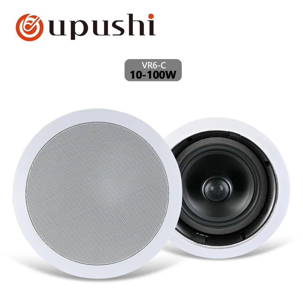 Hivi ceiling speakers 5.25&quot 6.5&quot hifi in loudspeakers white 80w audio speaker for home theater system | Безопасность и