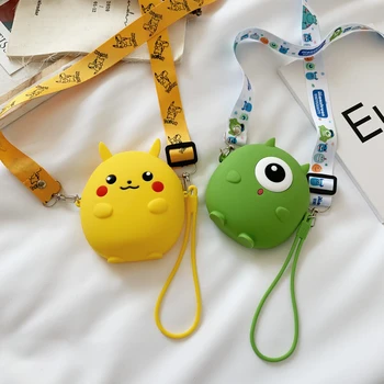 

Creative Silicone Coin Purse Women Small Wallet Change Purses Mini Zipper Money Bags Children Pocket Wallets Key Holder Carteira
