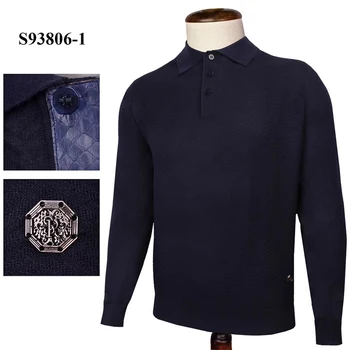 

Billionaire sweater Snake skin zipper men's 2019 winter New Business fashion thick England embroidery M-4XL free shipping