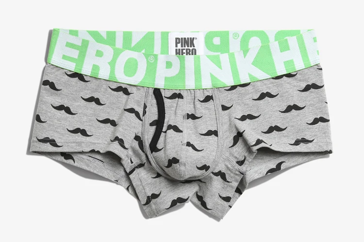 Pink Heroes модные Для мужчин нижнее белье хлопковые Для мужчин шорты-боксеры высокого качества Для мужчин трусы нижнее белье удобные так здорово