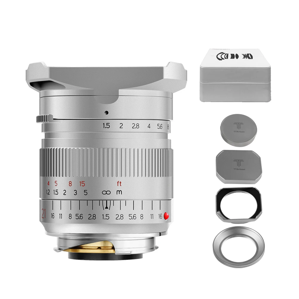 Объектив TTArtisan 21 мм F1.5 Full Fame для камер Leica с байонетом M таких как M-M M240 M3 M6 M7 M8 M9 M9p M10 |