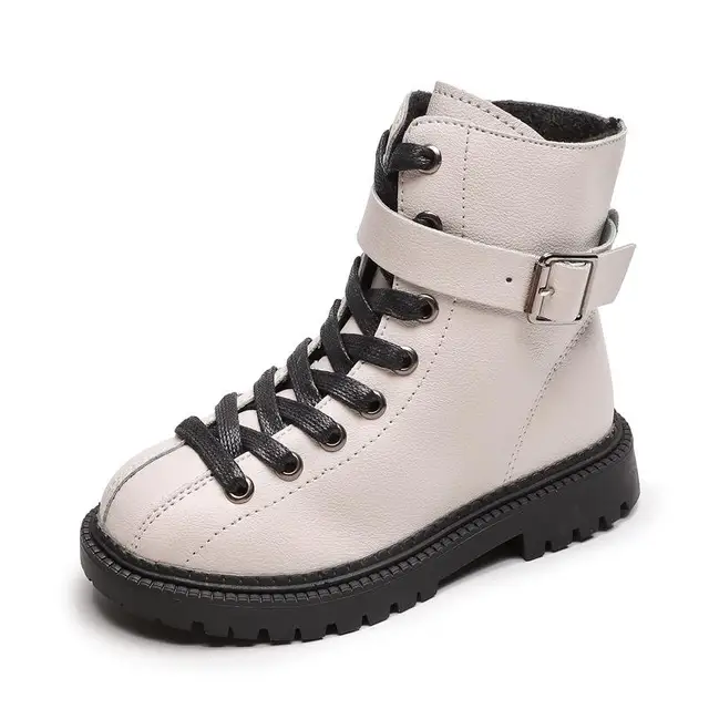 Skoex Boys Girls Boots Winter Children S Snow Boots Waterproof Side Zipper Kids Ankle Booties For Girl Martin Shoes Size 27 37 Boots Aliexpress