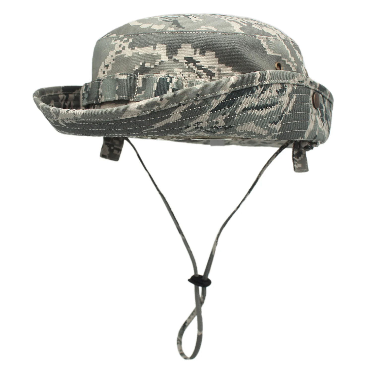 Camo Military Style Hats Wholesale Jungle Digital Camouflage Flat